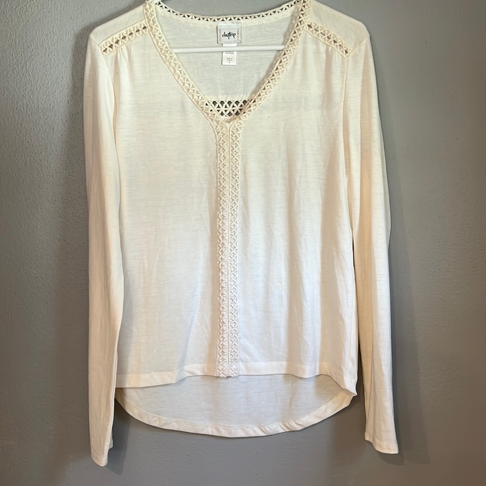 Daytrip white long sleeve